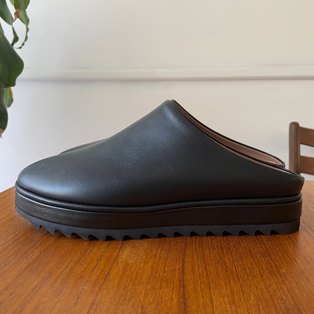 Lauren Manoogian Black Mules